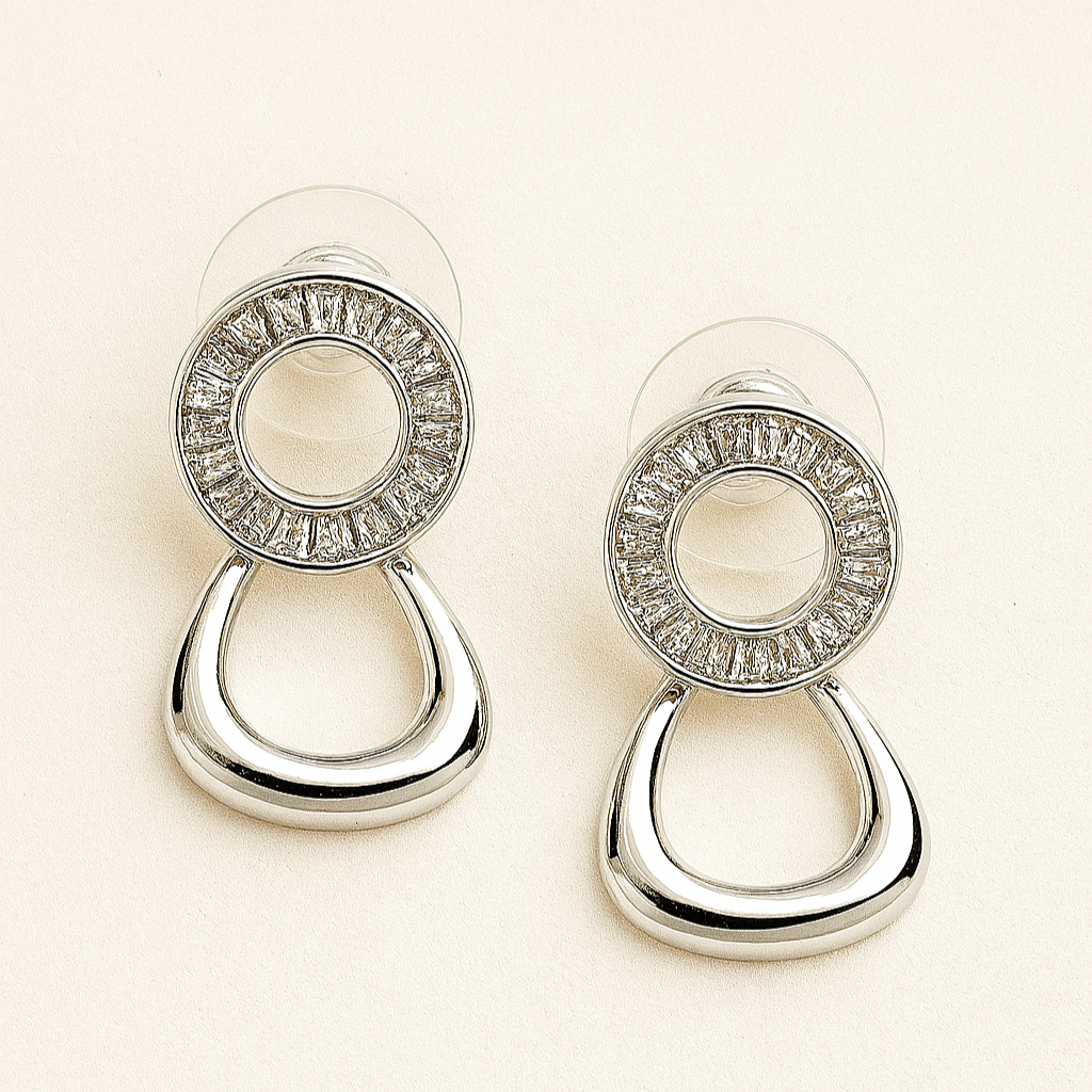 Orbit Luxe Drop Earrings