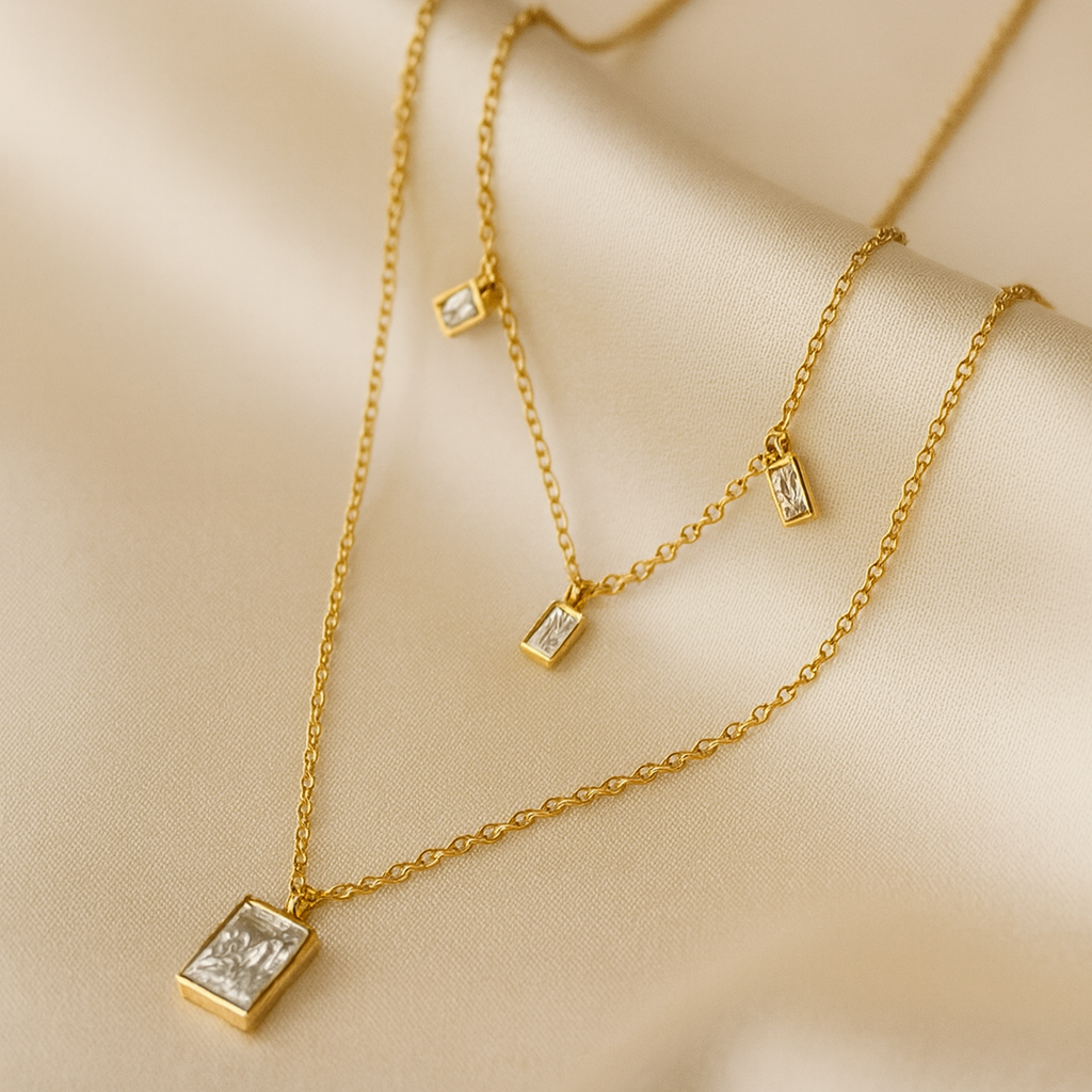 The Glint Layered Necklace