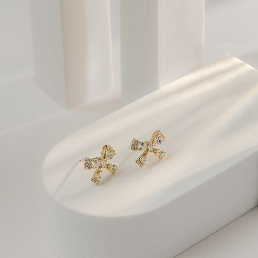 Bow Stud Earrings