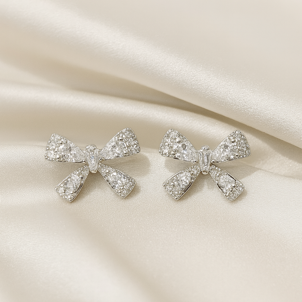 Bow Stud Earrings