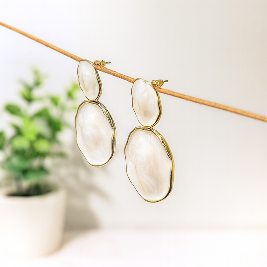 Celeste Glow Statement Earrings