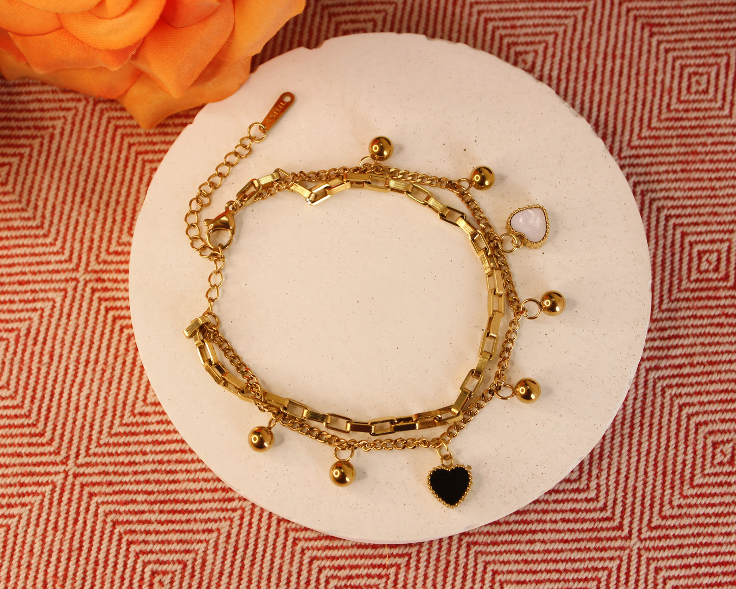 Duo Amore Charm Bracelets