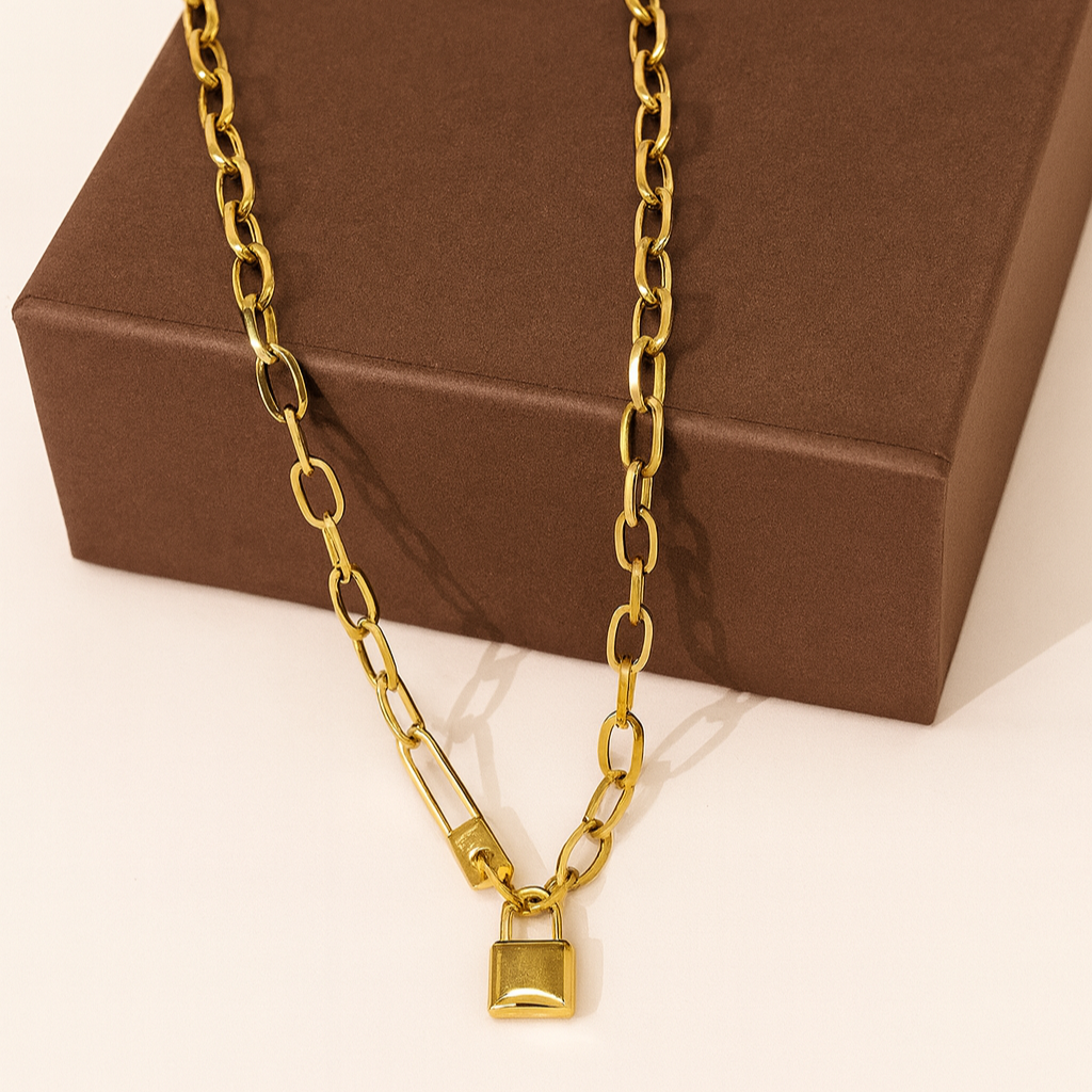 Golden Lock Chain