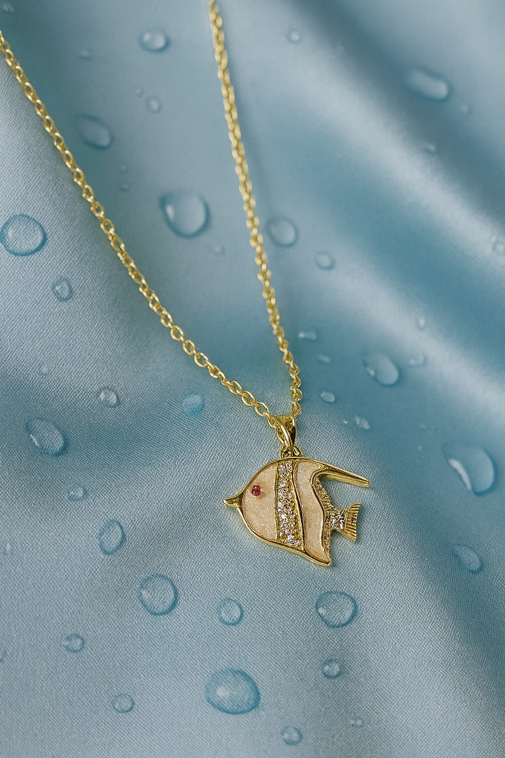 Ocean Whisper Fish Pendant