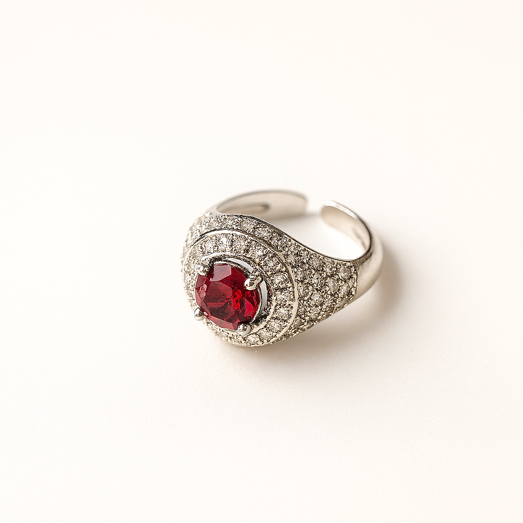 Radiance Royale – Adjustable American Diamond Rings