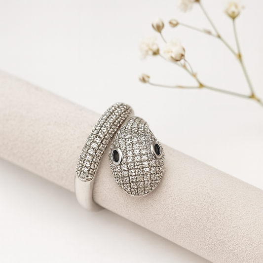 Silver Snake Ring