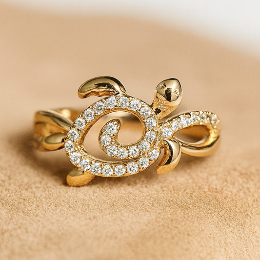 Turtle Gleam Ring