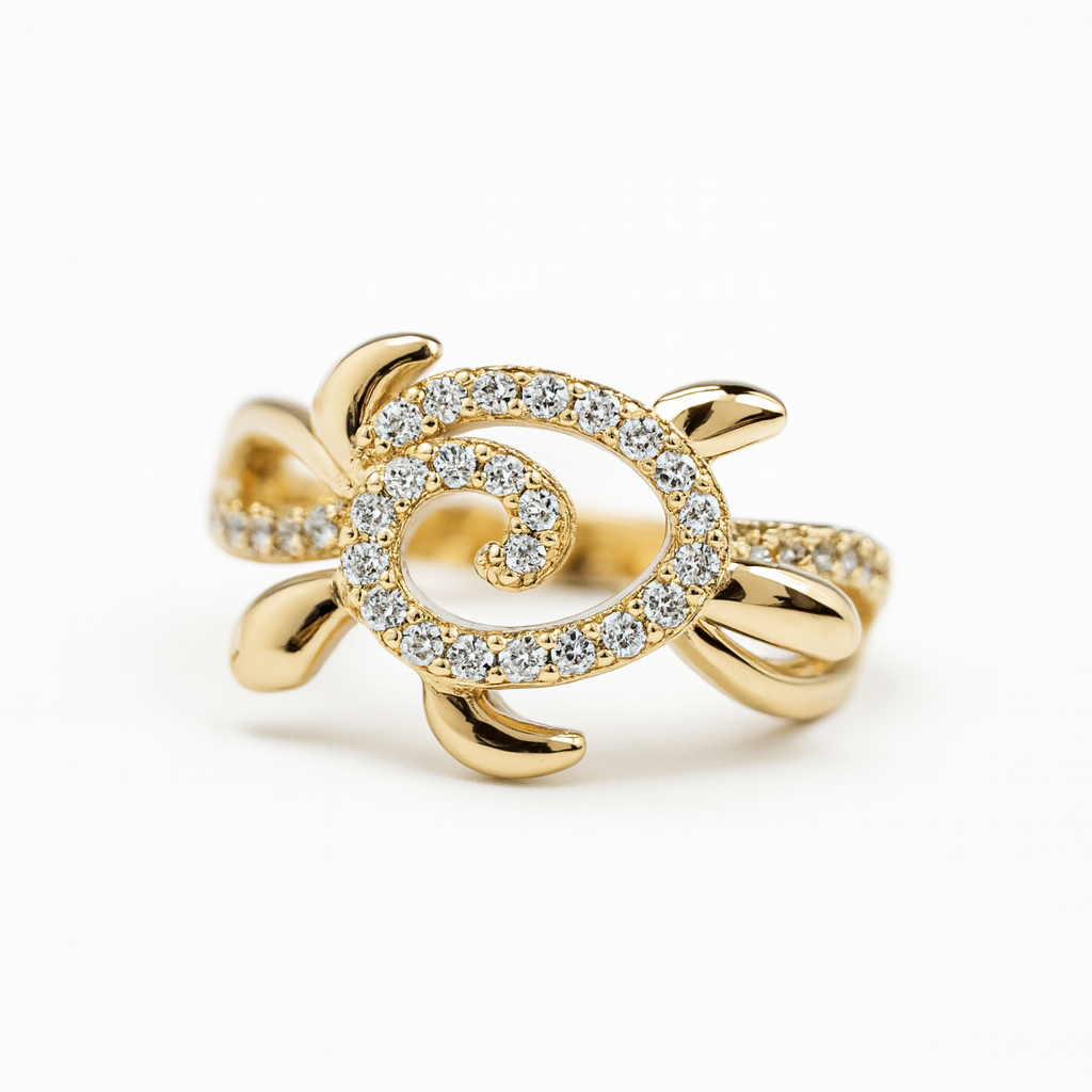 Turtle Gleam Ring